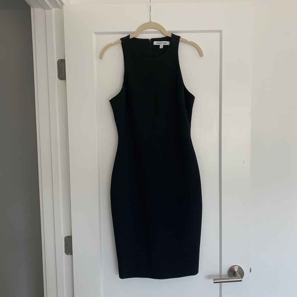 Elizabeth and James black dress